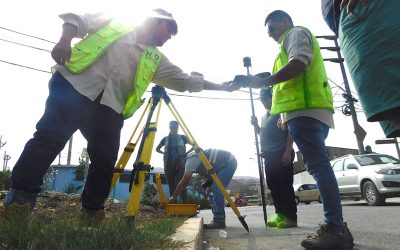 CENEPRED and N&P Forest Wood Work collect data using drones in areas affected by the rains in the districts of Comas and Puente Piedra.